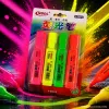 8 fluorescent pens, 8-color watercolor pens, triangular pen barrel, smooth ink, stationery, for drawing and learning Specification image